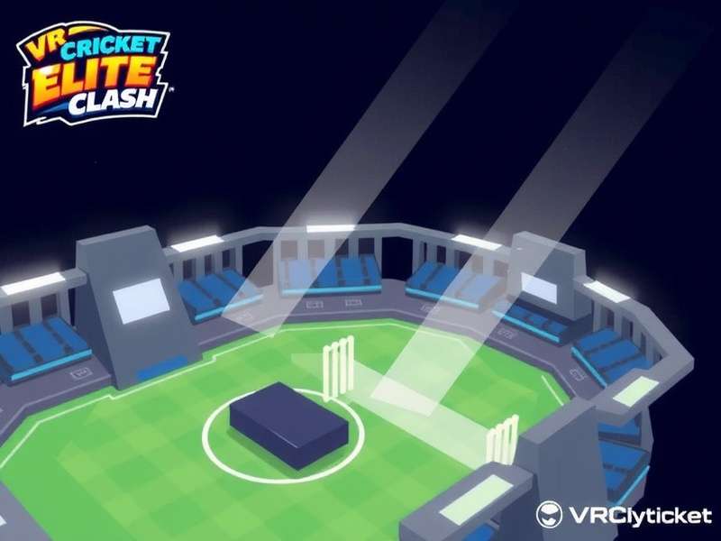 Concept art of new stadiums coming to VR Cricket Elite Clash